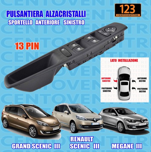 Pulsantiera alzacristalli - pulsantiera,